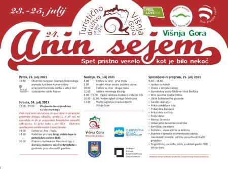 Vabljeni na 24. Anin sejem v Višnji Gori 1